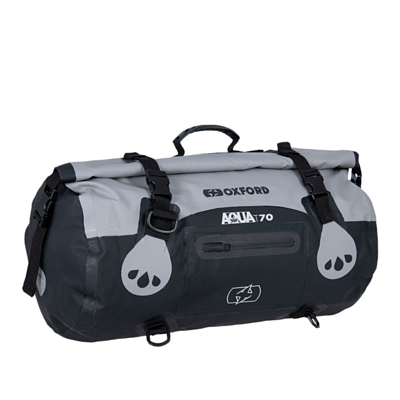 Мотосумка Oxford Aqua T-70 Roll Bag Grey/Black