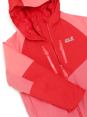 Куртка горнолыжная детская Jack Wolfskin Great Snow Jacket Kids Coral Pink