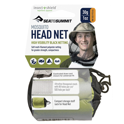 Москитная сетка Sea To Summit Mosquito Headnet Black