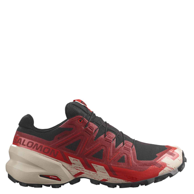 Кроссовки SALOMON Speedcross 6 GTX Black/Red Dalhia/Poppy Red