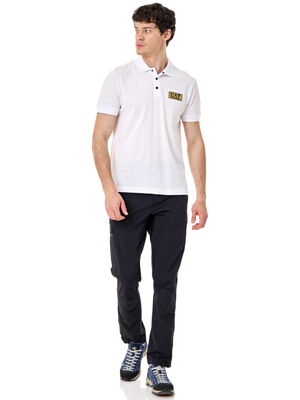 Поло EA7 Emporio Armani Gold Label Pima PQ White