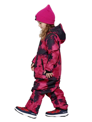 Комбинезон сноубордический Oneskee Mini Pink/Black