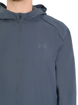 Куртка беговая Under Armour Storm Downpour Gray/Harbor