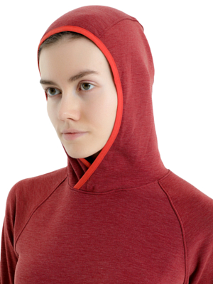 Толстовка Montane Fem Groove Hoodie Pull-On Redwood