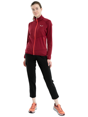 Толстовка Salewa Vezzana Pl Women's Jkt Rhodo Red