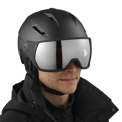 Зимний шлем с визором SALOMON Pioneer Visor Black/Universal