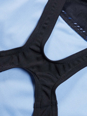 Купальник Speedo Hyperboom Placement Muscleback Black/Blue