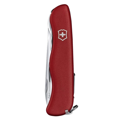 Нож Victorinox Picknicker, 111 мм, 11 функций, с фиксатором лезвия Красный