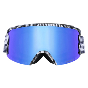 Маска горнолыжная Volcom Garden Jamie Lynn Blue Chrome Lens/Yellow Bonus Lens