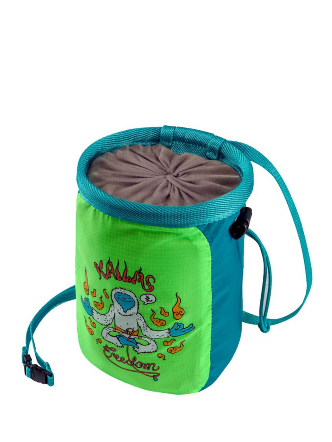 Мешок для магнезии Kailas Speed Chalk Bag Sweet Green(Hanuman Pattern)