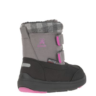 Ботинки детские Kamik Sparky2 Kids Grey/Fuchsia