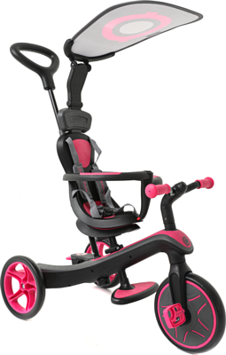 Беговел Globber Trike Explorer 4 In 1 2022 Розовый