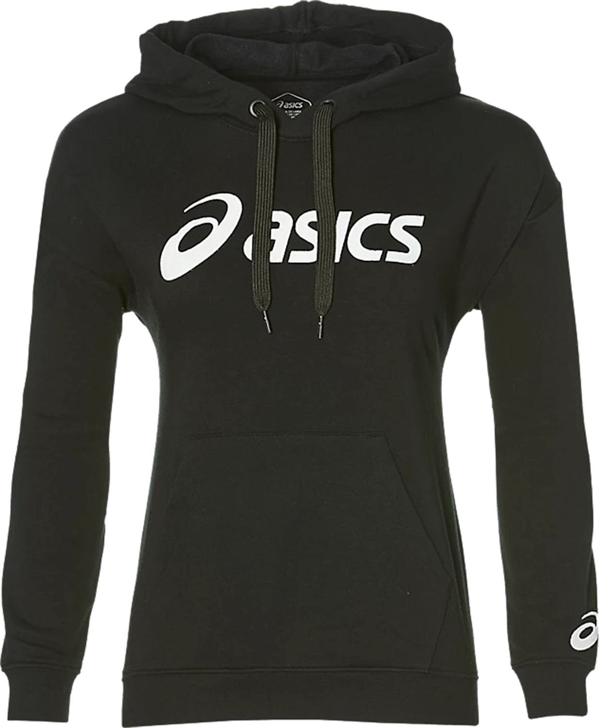 Толстовка беговая Asics Big Asics Oth Hoodie Performance Black/Brilliant White