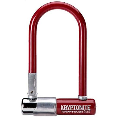 Kryptonite Kryptolok Mini 7 W Flex Frame U bracket Merlot