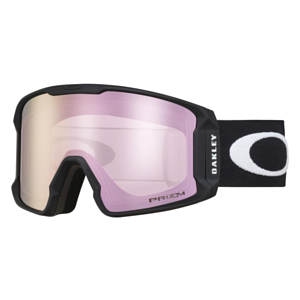 Маска горнолыжная OTG Oakley Line Miner Matte Black/Prizm Snow Hi Pink