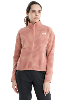 Флисовая куртка The North Face Printed Tka Glacier Crop Rose Dawn Retro Dye Print