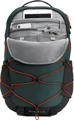 Рюкзак The North Face Borealis Dark Sage Green/Redorange