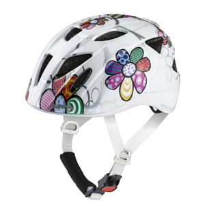 Велошлем ALPINA Ximo Flash White Flower Gloss