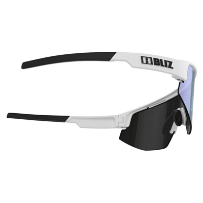 Очки солнцезащитные BLIZ Matrix Small Nano Optics Matt White/Brown Blue Multi/Photochromic S1-S3