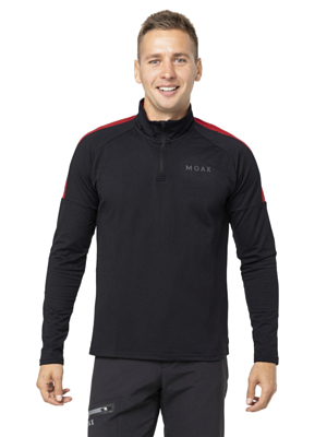 Джемпер MOAX Uhta 1/2 Zip Черный