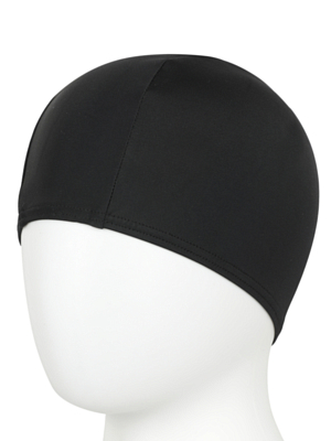 Шапочка для плавания TYR Solid Lycra Cap Черный