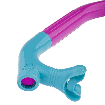 Трубка для плавания MAD WAVE Pro Snorkel Junior Pink