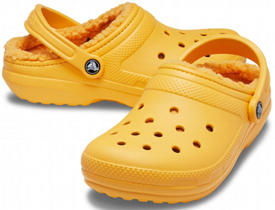 Сандалии Crocs Classic Lined Clog Orange Sorbet