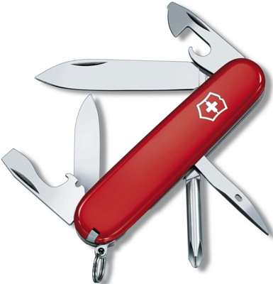 Нож Victorinox Tinker, 91 мм, 12 функций Красный