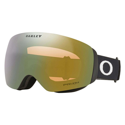 Маска горнолыжная OTG Oakley Flight Deck M Matte Black/Prizm Sage Gold