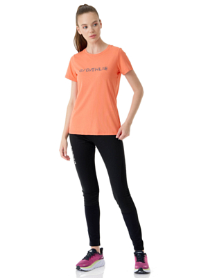 Футболка беговая Bjorn Daehlie T-Shirt Focus Wmn Persimmon