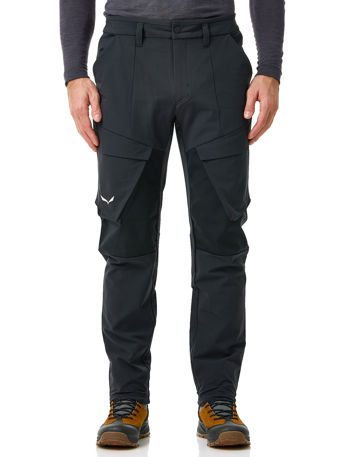 Брюки Salewa Puez Dst M Warm Cargo Black Out