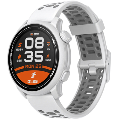 Часы COROS PACE 2 Premium GPS Sport Watch White Silicone Band