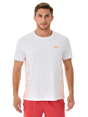 Футболка беговая Under Armour Iso-Chill Laser Heat White