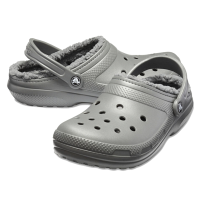 Сандалии Crocs Classic Lined Clog Slate Grey/Smoke