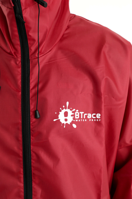 Плащ BTrace Rain Zipper Красный