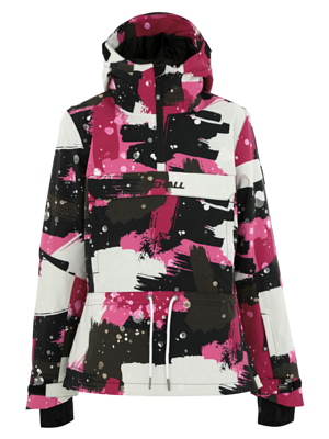 Куртка сноубордическая детская Rehall Loiza-R-Jr. Camo Abstract Brite Pink