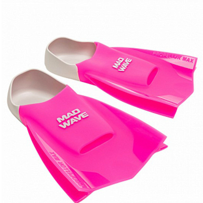 Ласты для бассейна MAD WAVE Propellor max Pink