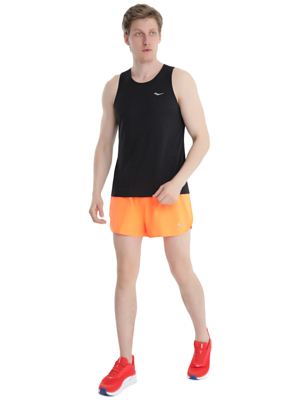 Майка беговая Saucony Stopwatch Singlet Black