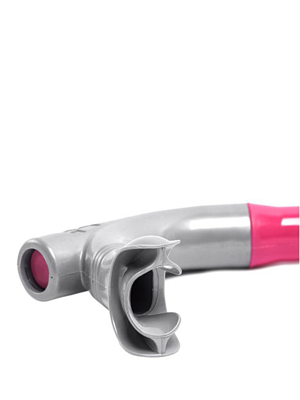 Трубка для плавания MAD WAVE Pro Snorkel Pink