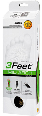 Стельки SIDAS 3Feet® Slim mid