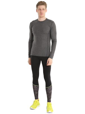 Футболка с длинным рукавом для активного отдыха Montane Primino 140 Long Sleeve T-Shirt Black