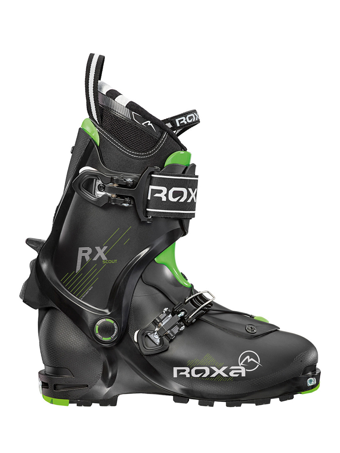 Горнолыжные ботинки ROXA RX Scout Black/Green