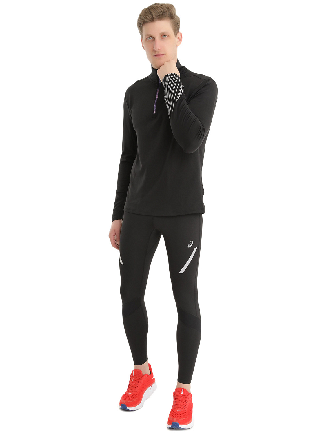 Men's LITE-SHOW TIGHT, Performance Black