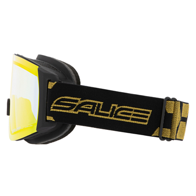 Маска горнолыжная OTG Salice 105DARWF Black/Gold/Darw Clear S1