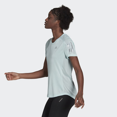 Футболка беговая Adidas Own The Run Tee Halo Mint