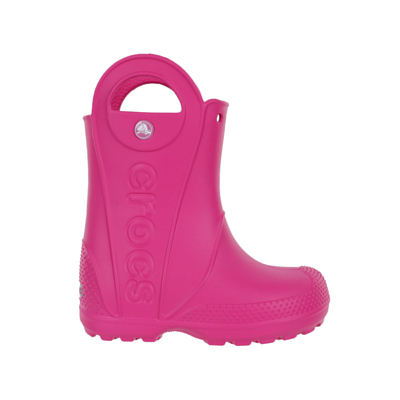 Сапоги резиновые Crocs Rain Boot K Candy Pink