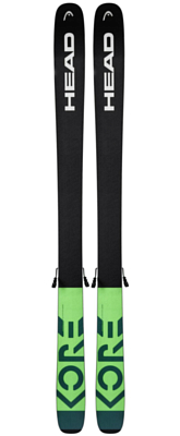 Горные лыжи HEAD Kore 105 Black/Green