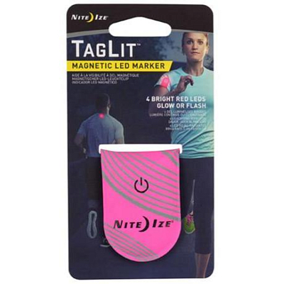 Светящийся маркер Nite Ize TagLit Magnetic LED Marker Розовый