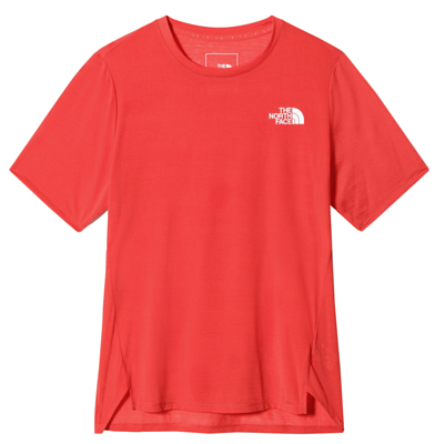 The North Face Up Wt Sun Short Sleeve Shrt W Horizon Red