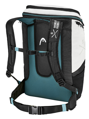 Рюкзак HEAD Rebels Racing 30L Black/White/Speed Blue